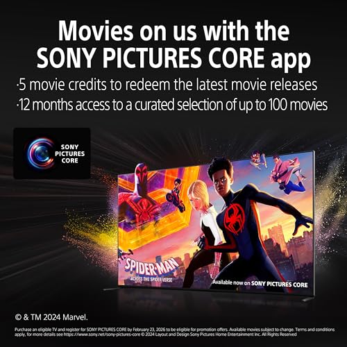 Sony BRAVIA 3 Series 139 cm (55 inches) 4K Ultra HD AI Smart LED Google TV K-55S30B (Black)-2 Years Warranty for Limited Period