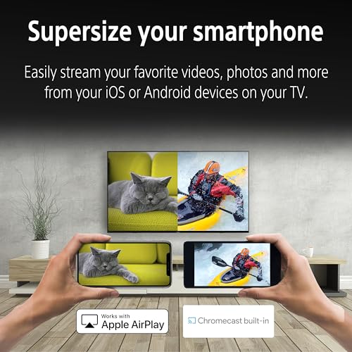 Sony BRAVIA 3 Series 139 cm (55 inches) 4K Ultra HD AI Smart LED Google TV K-55S30B (Black)-2 Years Warranty for Limited Period