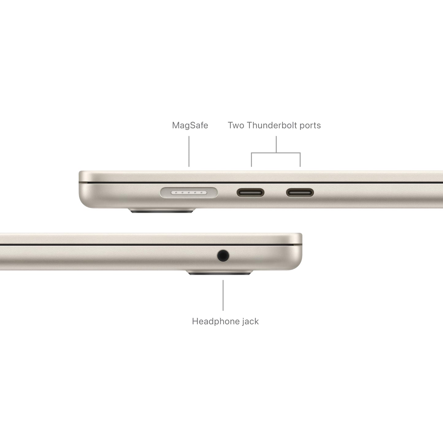 Apple 2024 MacBook Air 15″ Laptop with M3 chip: 38.91 cm (15.3″) Liquid Retina Display, 16GB Unified Memory, 512GB SSD Storage, Backlit Keyboard, 1080p FaceTime HD Camera, Touch ID- Starlight