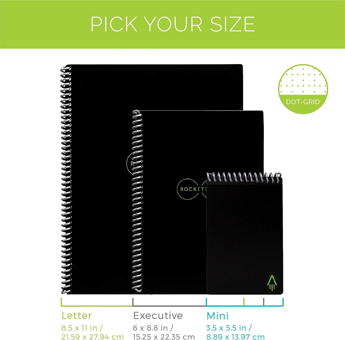 Rocketbook Everlast Smart Notebook, 36 Pages