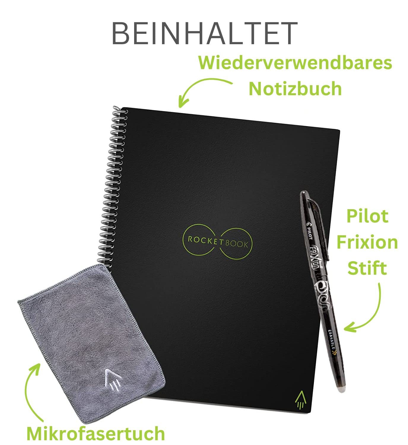 Rocketbook Everlast Smart Notebook, 36 Pages