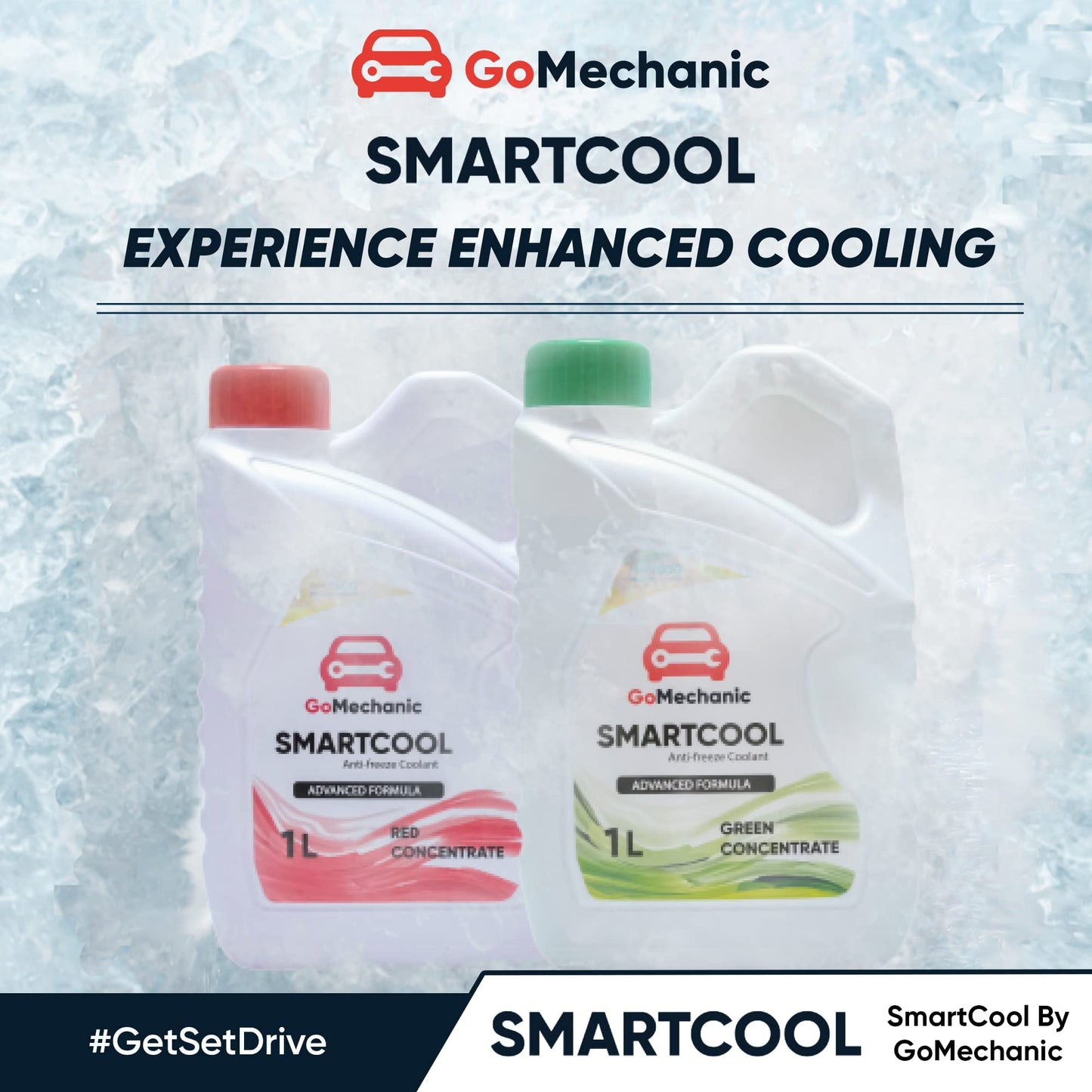 GoMechanic Corecool Coolant Antifreeze Green Concentrate 1:3 Passenger & Commerical Cars (1L)