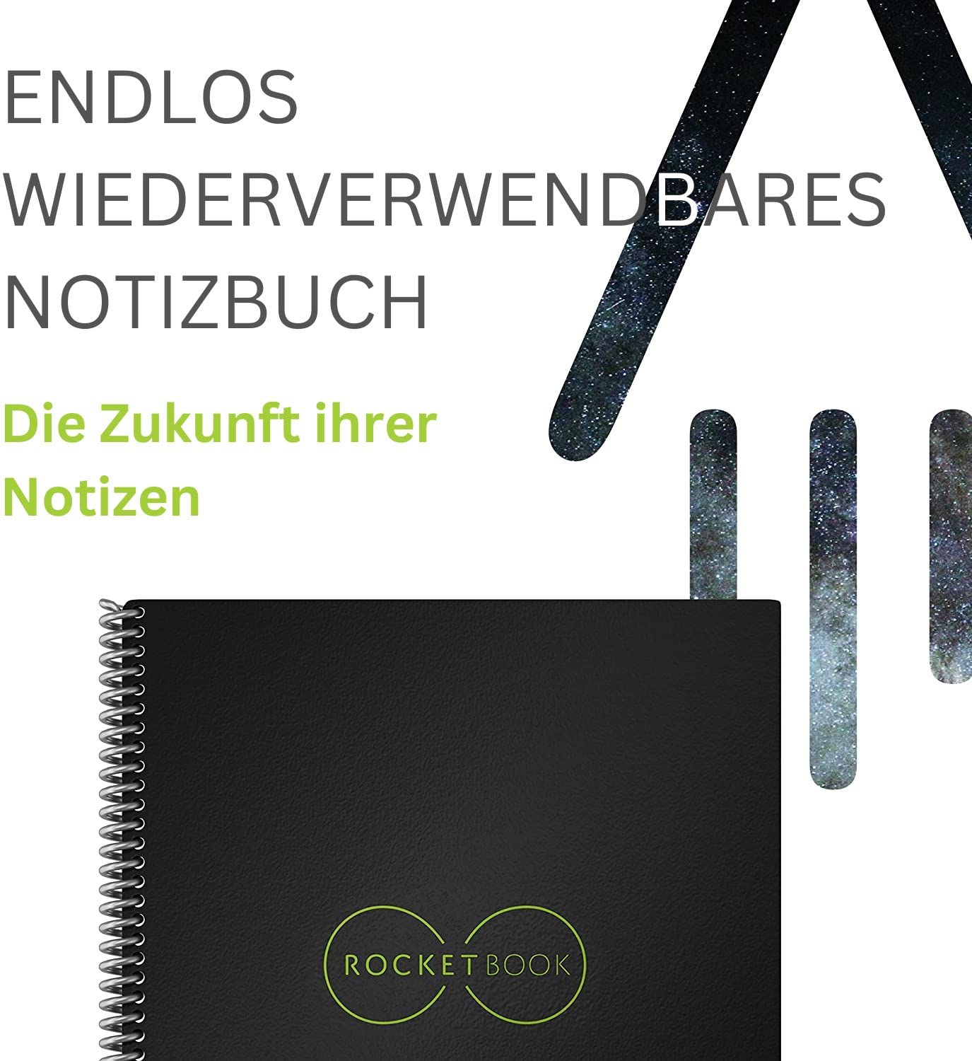 Rocketbook Everlast Smart Notebook, 36 Pages