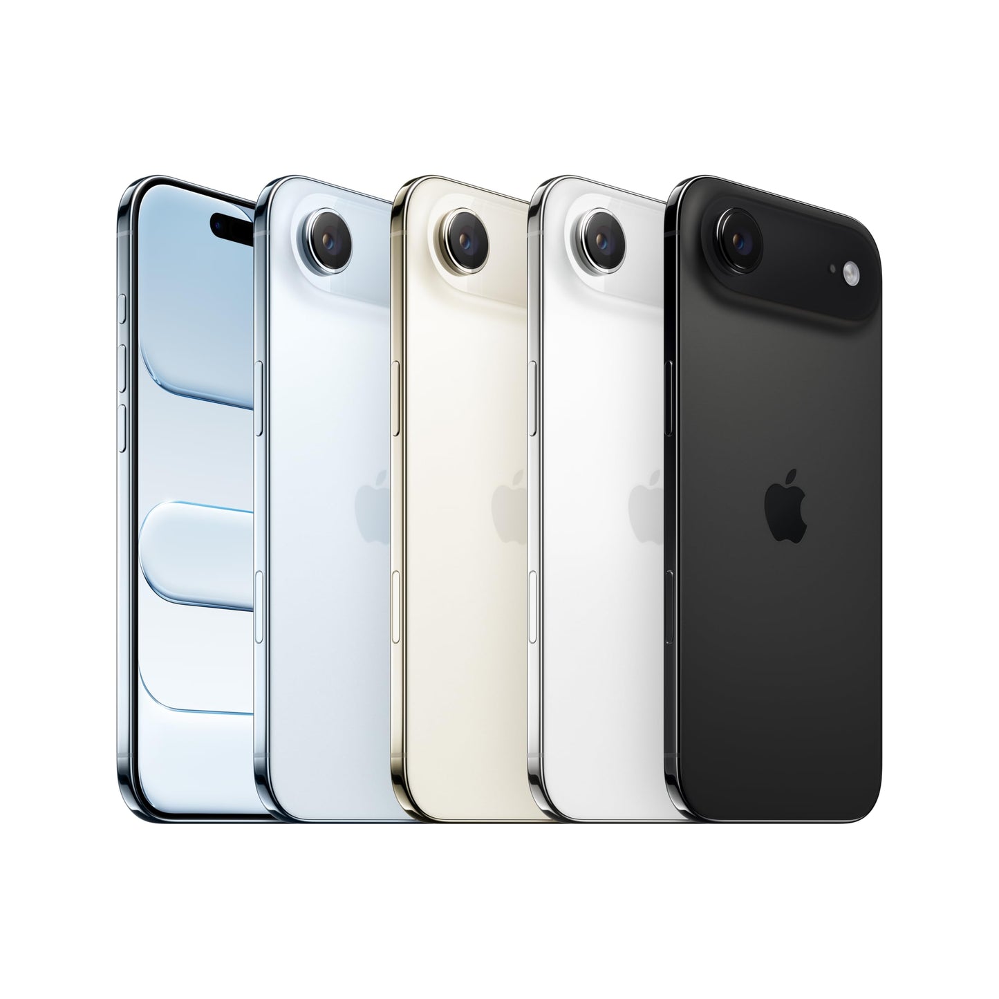 iPhone Air 256 GB: Thinnest iPhone Ever, 16.63 cm (6.5″) Display with Promotion up to 120Hz, Powerful A19 Pro Chip, Center Stage Front Camera, All-Day Battery Life; Sky Blue