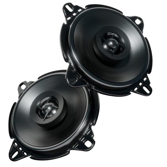 GoMechanic Component Speaker for Car - 260 Watts 2-Way Coaxial Music System with Bass Woofer Sound – 4-Inch Stereo System for Car – 600W Max Output (Sonus S1-4 Inch, Black)