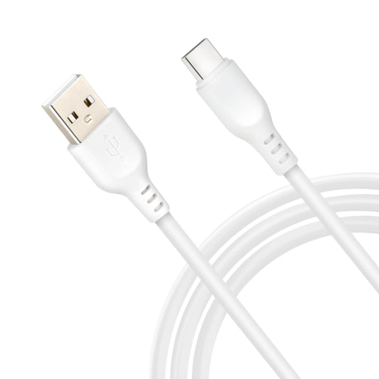 ERD UC-230 USB Type-C Metal Data Cable, 35W Fast Charging, High-Speed Data Transfer, Durable, High Strength with 5mm OD cable, 1m Long, Compatible with Android Devices, Tablets, White