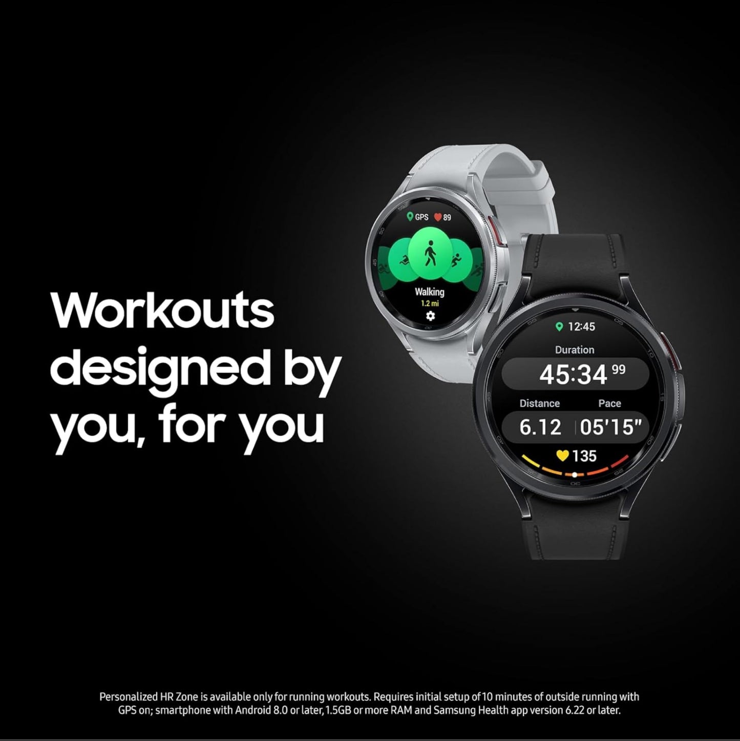 Samsung Galaxy Watch6 Classic (Black, 47mm) | Rotating Bezel | LTE | Monitor BP and ECG | Track Sleep | Track Health | Upto 40hrs Charge with Fast Charging | Galaxy Ecosystem | IP68 Rating